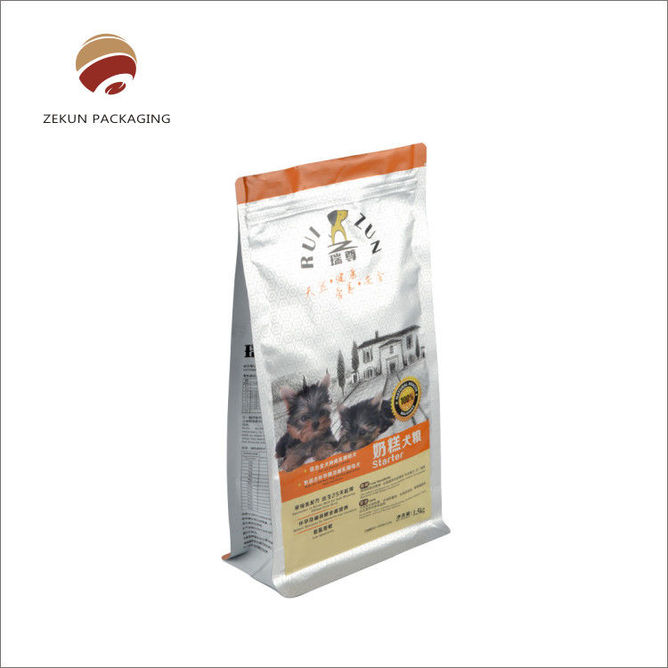 Prensa caliente personalizada de sellado de alimentos embalaje bolso gravura impresa cremallera de arriba de mate o acabado brillante