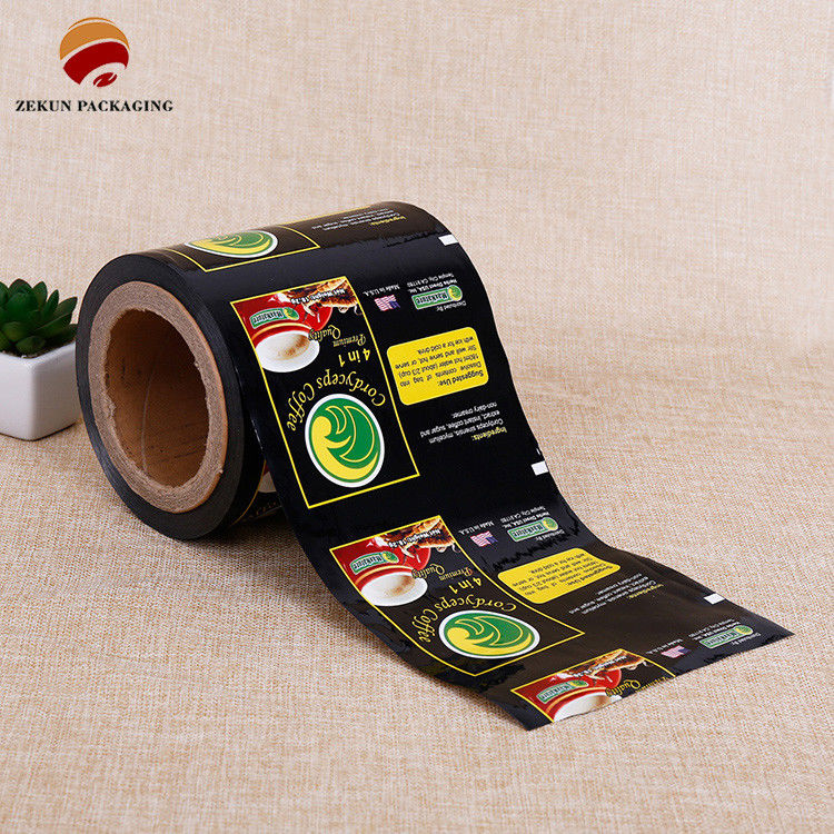 Rollo de película flexible de PET/AL/PE con características de diseño personalizado acabado brillante Varias capacidades