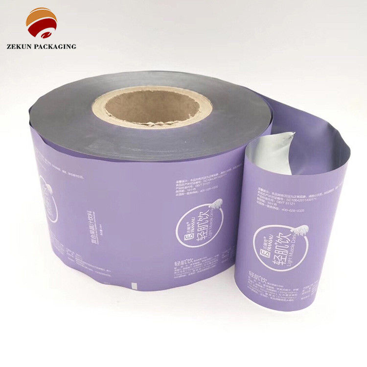 Película de rollo de embalaje flexible CMYK/PANTON personalizada con diseño de cierre de cremallera para 250g de capacidad que ofrece humedad