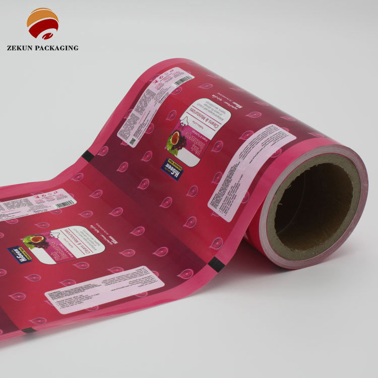Impresión en grabado de PET/Al/Pe para envases de alimentos Película de rollo Colorido Diseño Varias capacidades