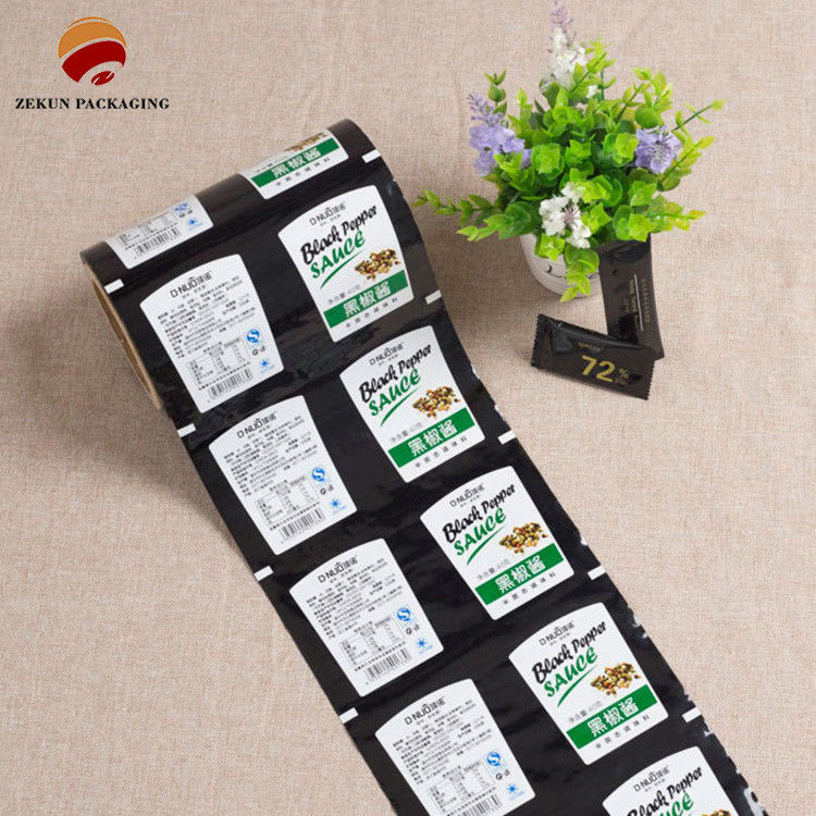 Color Panton personalizable Embalaje flexible Rollstock Diseños llamativos