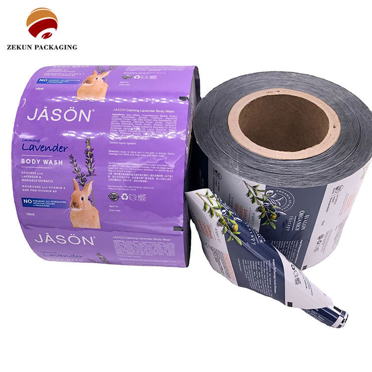 Película de rollo de embalaje flexible Mat o acabado brillante Superficie brillante / mate Finish propiedad de alta barrera para sus necesidades