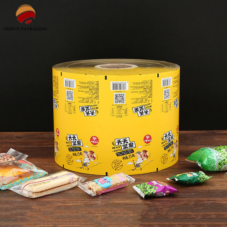 Impresión en gravura de colores embalaje flexible envasado de papel congelador reciclable amigable