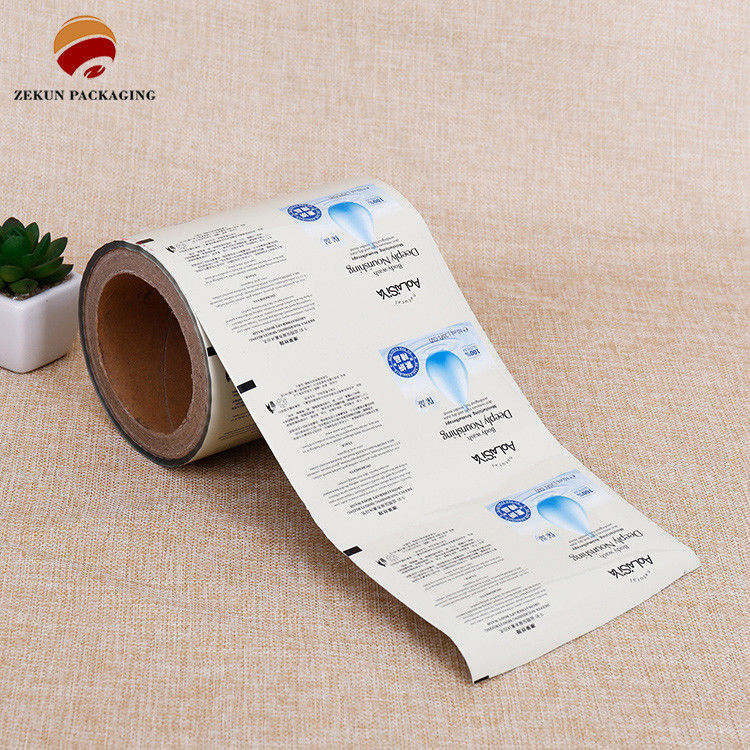 Impresión personalizada de película de rollo de embalaje flexible para propiedades de barrera resistencia a la humedad / oxígeno / UV por parte del cliente
