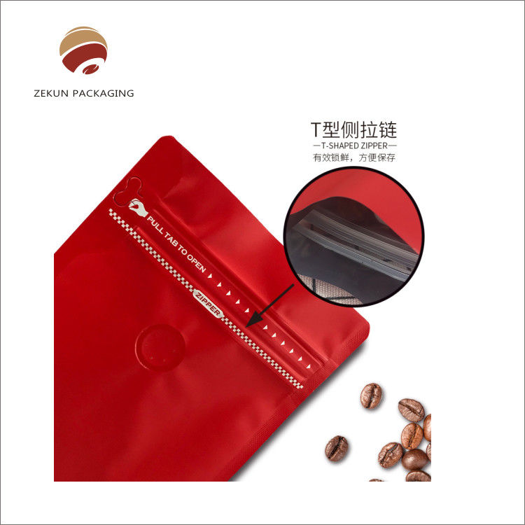 Capacidad personalizable 1000g Bolsas de café ecológicas Impresión a color