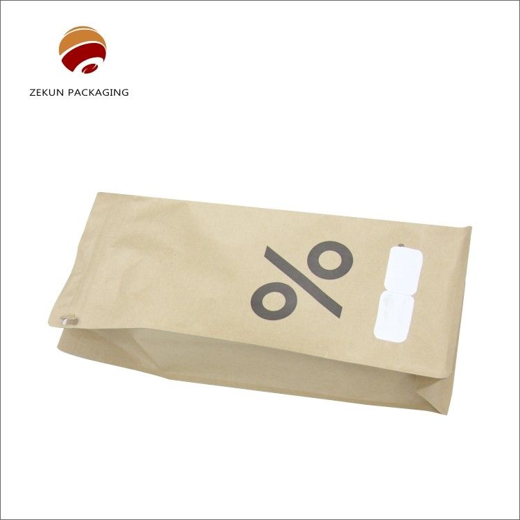 Bolsas reclasificables Kraft personalizadas con acabado fino o brillante hasta 10 colores