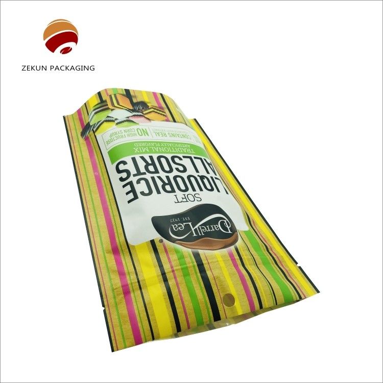 Bolsas de embalaje de plástico impresas personalizadas y duraderas Colores vibrantes Certificado HACPP