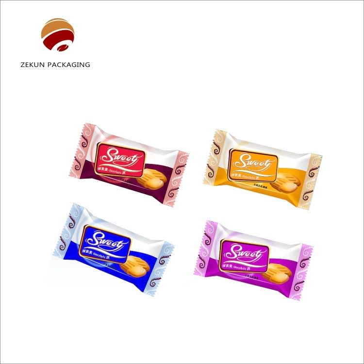 Bolsa de embalaje de bocadillos personalizada de papel de aluminio PET/AL/PE A prueba de humedad según el diseño del cliente