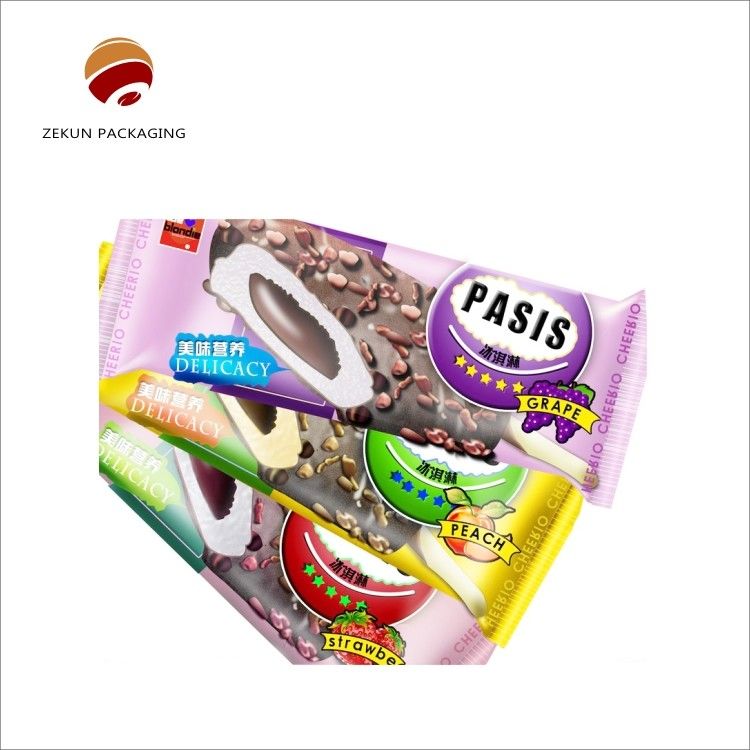 Bolsa de embalaje de bocadillos personalizada CMYK/PANTON 10 colores de papel de aluminio PET/AL/PE Matt o acabado brillante grabado