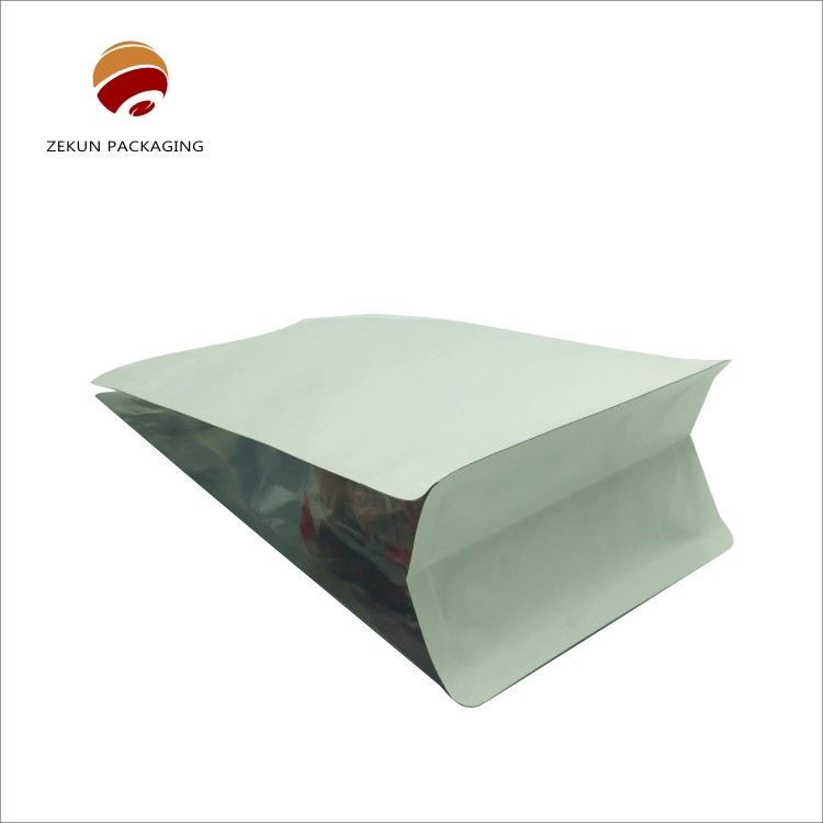 Bolsa de fondo plano personalizable hecha de material Bopp para sus soluciones de embalaje personalizadas