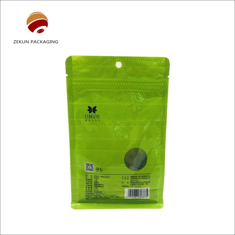 Bolsa de embalaje de té personalizada con cremallera CMYK/PANTON Diseño a prueba de humedad 30-200g-5kgs