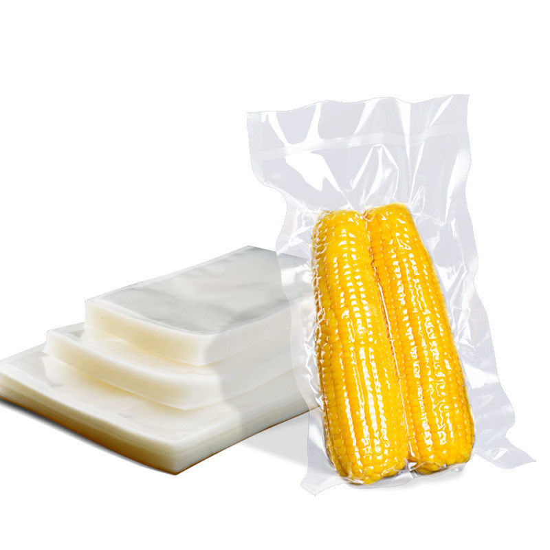 Bolsa de vacío para alimentos multicolor 3 lados Embalaje transparente Eco-friendly