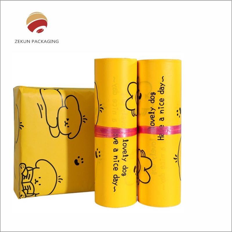 Bolsa de correo / bolsas de envío ecológicas de diseño personalizado CMYK gravura impresa bolsa de embalaje impermeable