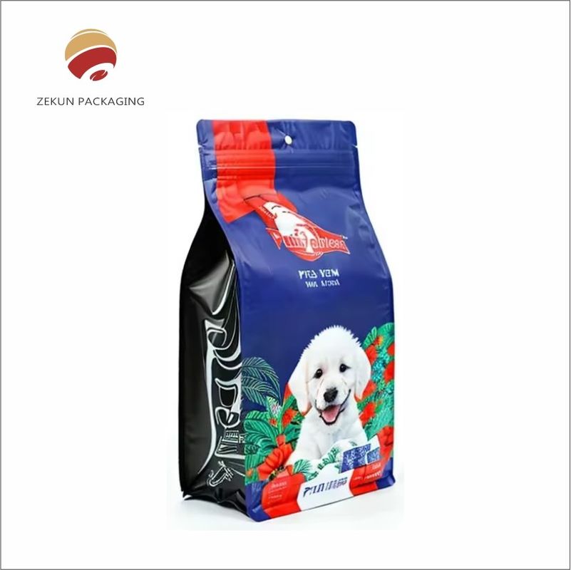 Impresión en grabado multicolor Embalaje para mascotas Bolsa de alimentos para bocadillos para mascotas