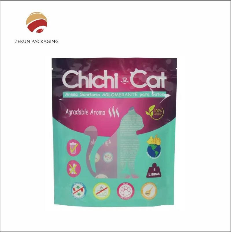 Bolsas de embalaje de alimentos para animales resistentes a la humedad con hasta 10 colores
