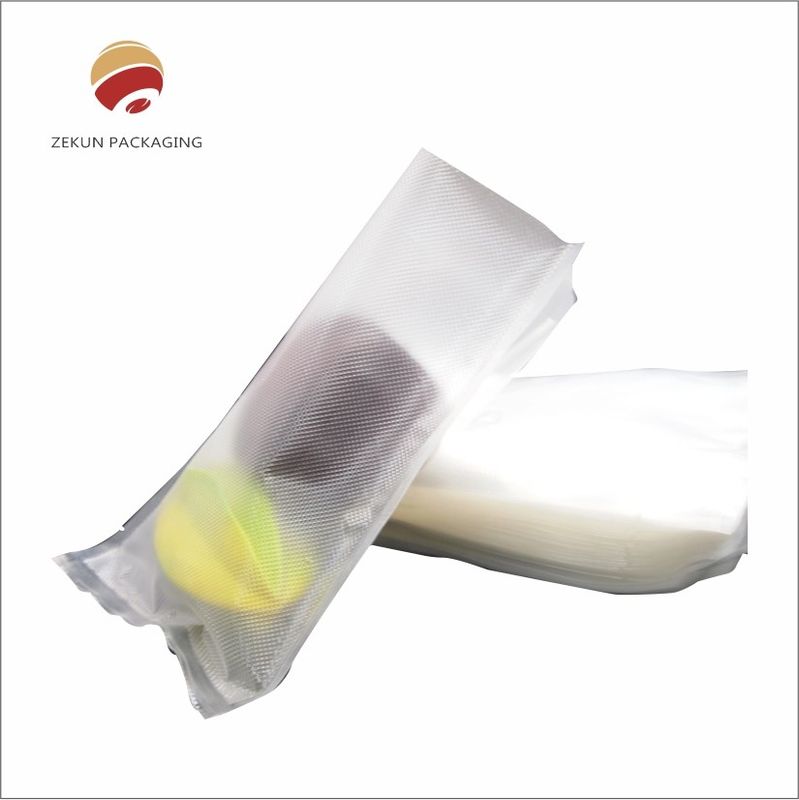 Bolsas de sellador de vacío de alimentos impresas a medida para la preservación de la frescura Embalaje sostenible