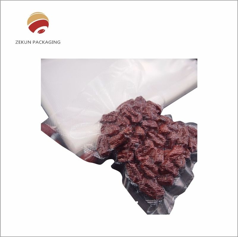 Almacenamiento y conservación de alimentos con el método de sellado de bolsas de vacío de ancho de alimentos OEM Cerrojo o sello térmico