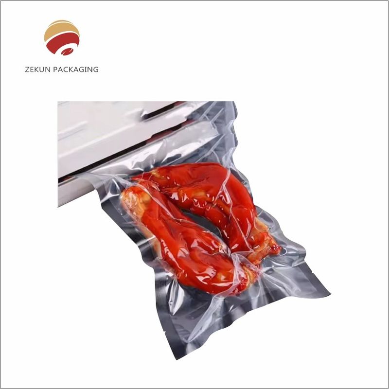 Almacenamiento y conservación de alimentos con el método de sellado de bolsas de vacío de ancho de alimentos OEM Cerrojo o sello térmico