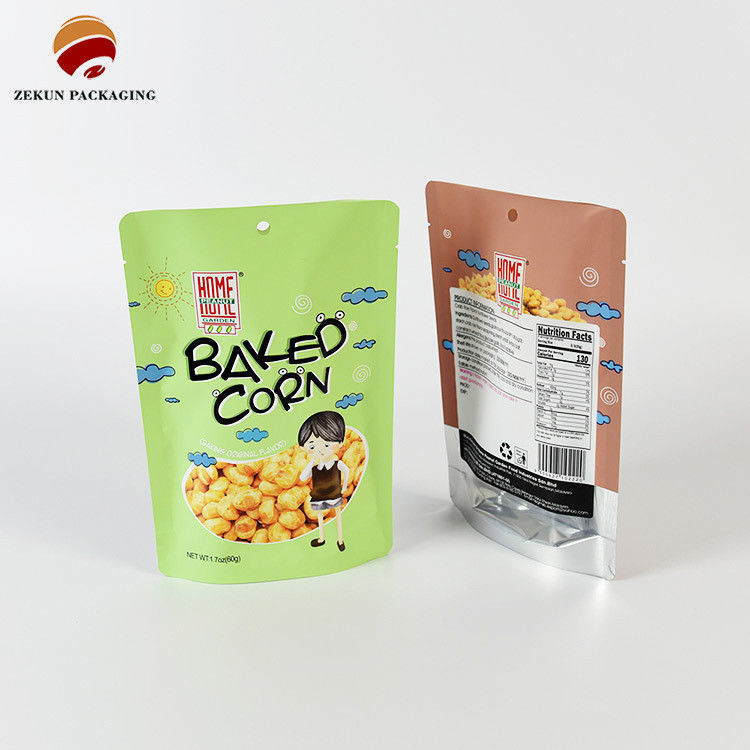 Bolsa de embalaje de alimentos para refrigerios a prueba de humedad PET/PE grabado con hasta 10 colores