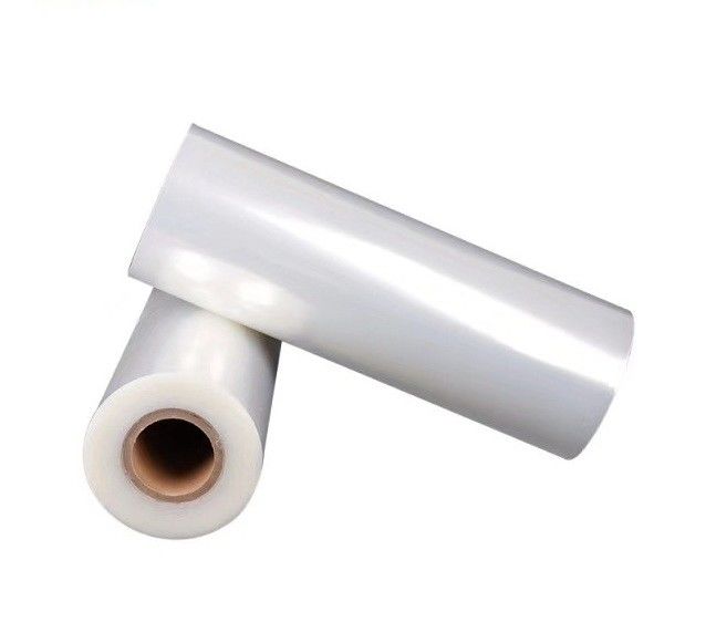 Sello térmico ultra delgado Transparente BOPP Película sellable por calor de 12 micras Brillante para la impresión de etiquetas de botellas