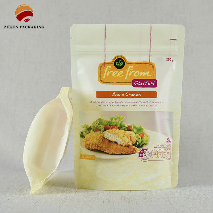 Material de pasta de paja Bolsa de embalaje de alimentos Sello térmico y PDF Artwork para un sellado perfecto