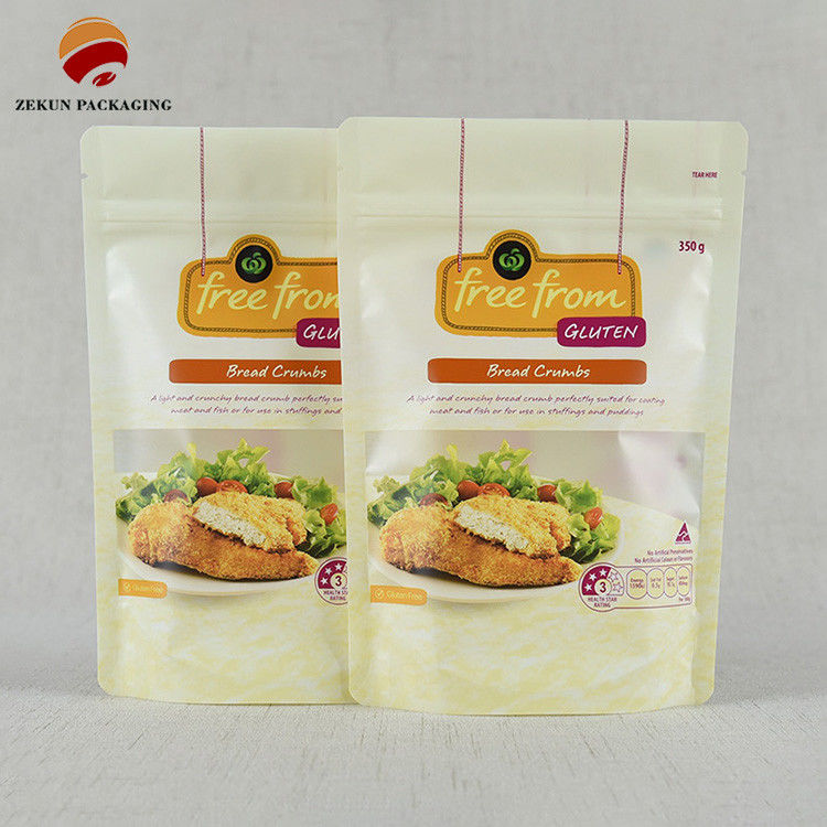 Material de pasta de paja Bolsa de embalaje de alimentos Sello térmico y PDF Artwork para un sellado perfecto