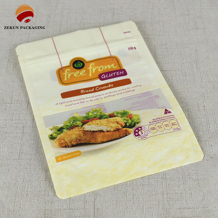 Material de pasta de paja Bolsa de embalaje de alimentos Sello térmico y PDF Artwork para un sellado perfecto